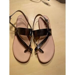 Cole Haan Silver Sandals